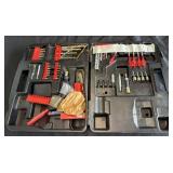 Plastic Tool Case w/ Assorted Bits