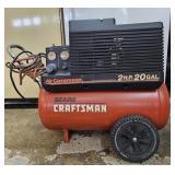 Craftsman 2hp 20 Gallon air compressor w/ wheels