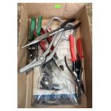 Small Lot of Shears, Pincher, and Hand Riveter