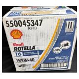 3- 1 Gallon Jugs of Shell Rotella T6 SAE 5W-40