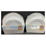 2- 48pc. Packs of TableLuxe Plates