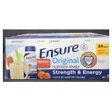 Ensure Strawberry nutritional shakes 24 pack 8oz