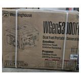 Westinghouse Dual Fuel Portable Generator.