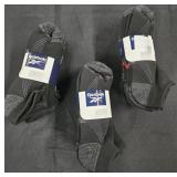 3- Men's Reebok low cut socks. New