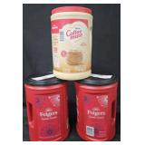 2- Folgers Classic Roast coffee 43.5oz each.