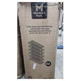 6 Tier Heavy Duty Wire Shelving. Not checked for
