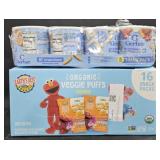 Gerber Lil Crunchers 8 count 1.48oz canisters.