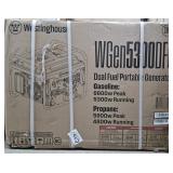Westinghouse Dual Fuel Portable Generator.
