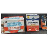 Multipurpose Absorbent Pads 120 count. Blue