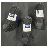 3- Men's Reebok low cut socks. New