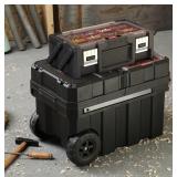 Heavy-Duty Keter Masterloader Rolling ToolBox +