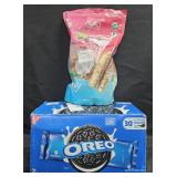 Oreo Cookies 4lb. Coconut crispy roller 14oz