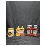 Duke's real Mayonnaise 64oz. 2 French's yellow