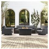 (MSRP: $3,499) Olympus XL Deep Seating Fire Set