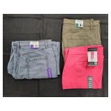 Women's size 18W pants and size 16 jeans. New w/