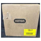 Keter Deluxe Side Table, Graphite