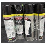 6- 17oz. Cans of Weiman Stainless Steel Cleaner &