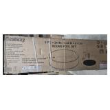 Bestway Round Pool Set. 8'x24'. Not checked for