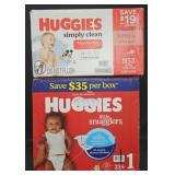 Huggies little snugglers size 1 diapers 234