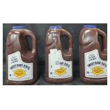 3- Sweet Baby Ray's BBQ Sauce 1 gallon each