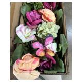 6ft. Floral Garland, Butterfly