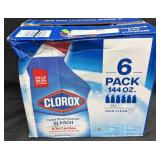 6- 24fl.oz. Bottles of Clorox Toilet Bowl Cleaner