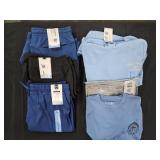 Men's size Large shorts, shirts and hoodie. New