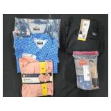 Men's size Medium shirts, shorts and boxer