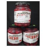 3- Maraschino Cherries 74oz each