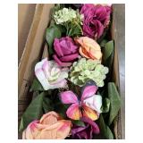 6ft. Floral Garland, Butterfly