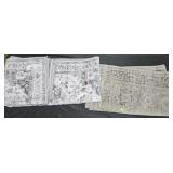 2 Scatter rugs