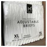 8- 15ct. Bags of XL Total Protection Adjustable