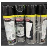 6- 17oz. Cans of Weiman Stainless Steel Cleaner &