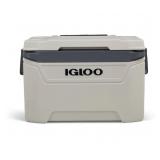 Igloo Bone White and Gray 60-Quart Sunset Roller