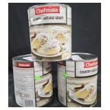 3- Country Sausage Gravy 6lb each