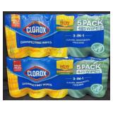 10- 85ct. Canisters of Clorox Disinfecting Wipes
