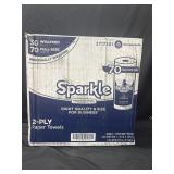 Sparkle 2-ply paper towels 30ct