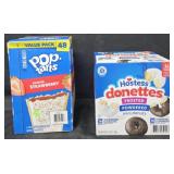 Pop Tarts strawberry 48 count. Hostess donettes