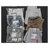 Men's size 36 shorts and size 36x30 pants. Size