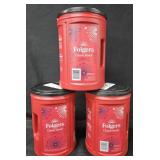 3- Folgers Classic Roast coffee 43.5oz each