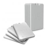Bentgo Chillers 8-Pack Reusable Ice Packs, Gray