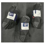 3- Men's Reebok low cut socks. New