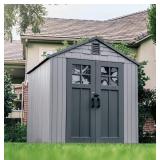 (MSRP: $899) Lifetime 7' x 7' Outdoor Storage