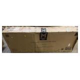 2-Pack Grey Padded Wicker Chaise Loungers, NOT