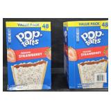 2- Pop Tarts strawberry 48 count each