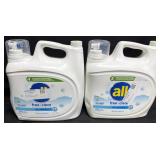 2- 208fl.oz. Jugs of All Free&Clear Laundry