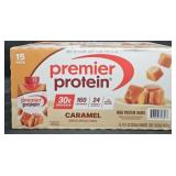 Premier Protein Caramel Protein shakes 15 pack