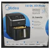 Midea 7.8Qt Air fryer. not tested