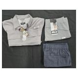 Men's size Small shirt and shorts. Some New w/