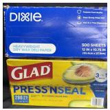 500ct. Box of Dixie Heavyweight Dry Wax Deli